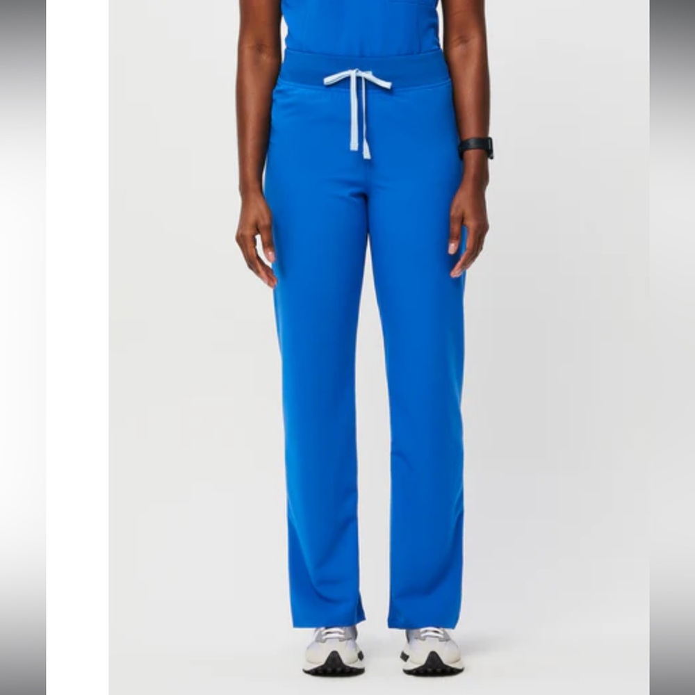 Figs scrubs Livingston pants Royal Blue SMALL TALL